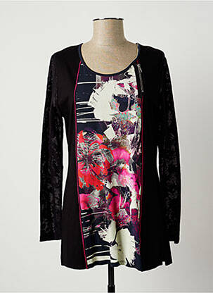 Top negru FRANCE RIVOIRE femeie