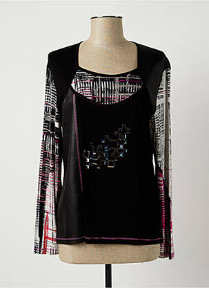 Top negru GUY DUBOUIS femeie