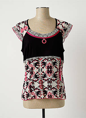 Top negru GUY DUBOUIS femeie