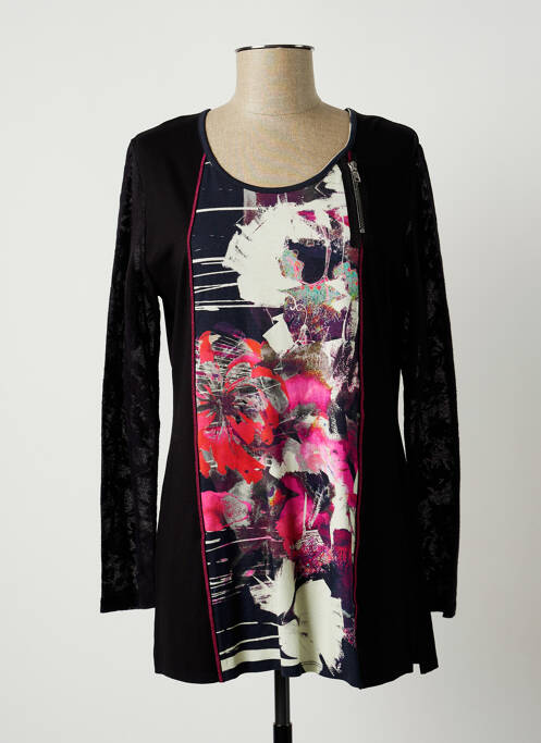 Top negru FRANCE RIVOIRE femeie