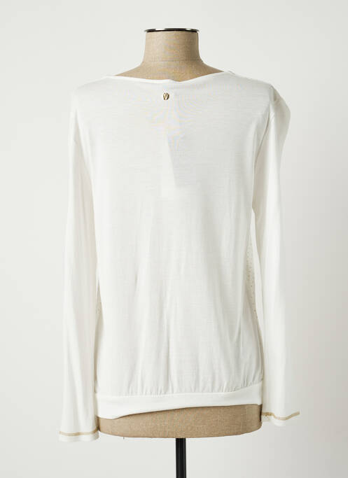 Top alb VOODOO femeie