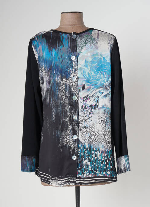 Top albastru FRANCE RIVOIRE femeie