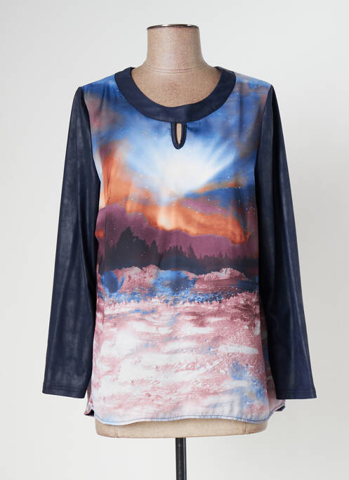 Top albastru GUY DUBOUIS femeie