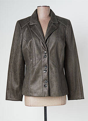 Sacou verde FRANCE RIVOIRE femeie