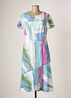 Rochie midi albastru FRANCE RIVOIRE femeie