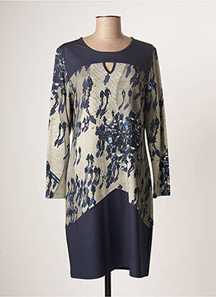 Rochie midi albastru GUY DUBOUIS femeie