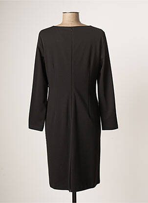 Rochie midi mâneci lungi mâneci lungi negru GUY DUBOUIS femeie