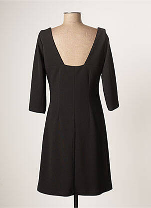 Rochie midi mâneci 3/4 mâneci 3/4 negru GUY DUBOUIS femeie