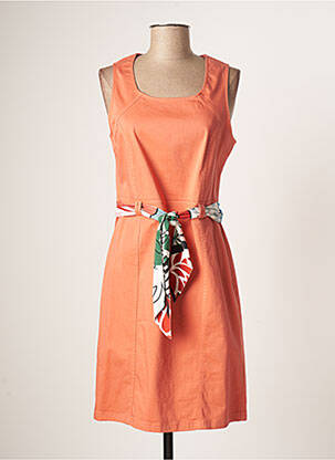 Rochie midi portocaliu GREGORY PAT femeie