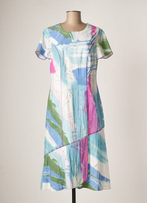 Rochie midi albastru FRANCE RIVOIRE femeie