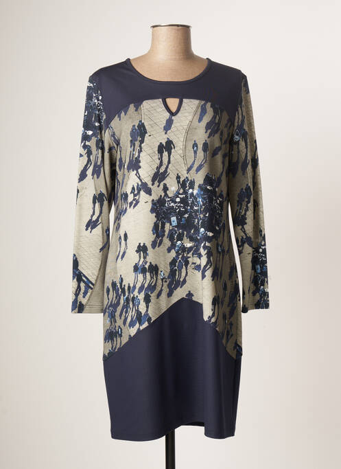 Rochie midi albastru GUY DUBOUIS femeie