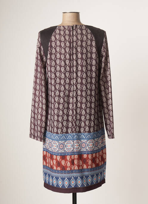 Rochie scurtă maro GUY DUBOUIS femeie