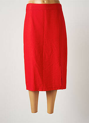 Fustă midi roșu MERI & ESCA femeie