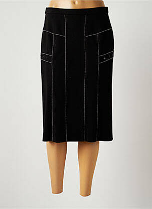 Fustă midi negru FRANCE RIVOIRE femeie