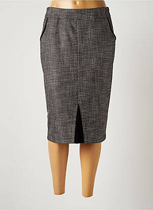 Fustă midi gri GUY DUBOUIS femeie