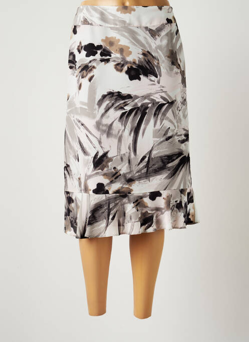 Fustă midi gri FRANCE RIVOIRE femeie