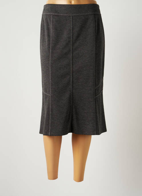 Fustă midi gri GUY DUBOUIS femeie