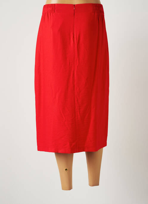 Fustă midi roșu MERI & ESCA femeie