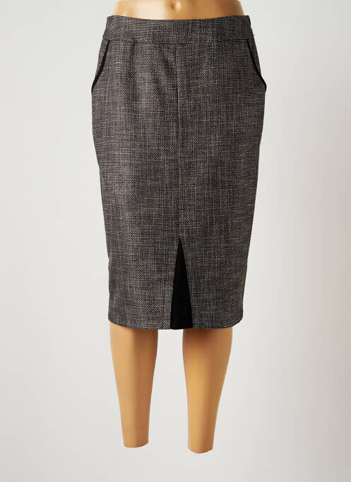 Fustă midi gri GUY DUBOUIS femeie