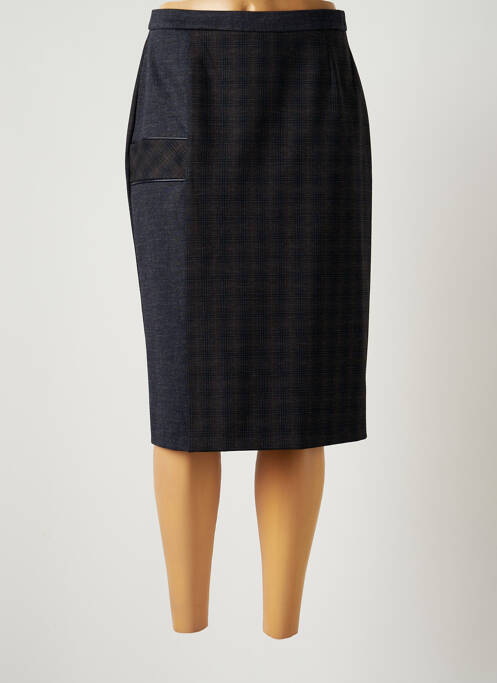 Fustă midi albastru GUY DUBOUIS femeie