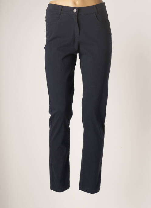 Pantalon slim albastru GUY DUBOUIS femeie