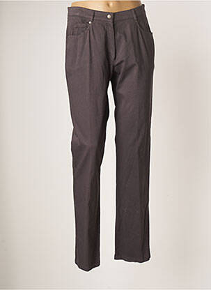Pantalon drept elasticitate mărime normală violet GUY DUBOUIS femeie