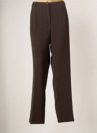 Pantalon drept elasticitate mărime normală maro GUY DUBOUIS homme