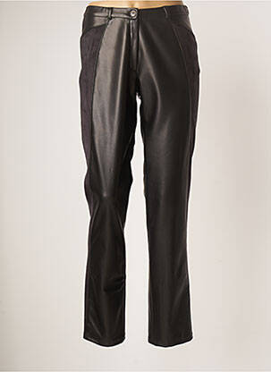 Pantalon drept elasticitate mărime normală negru MERI & ESCA femeie