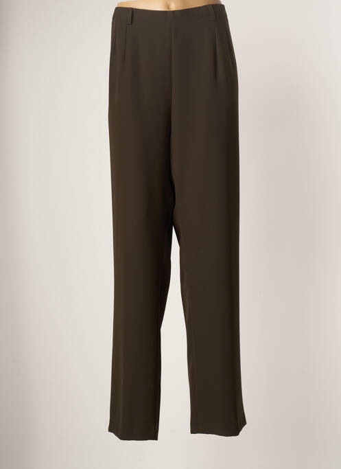 Pantalon drept verde GUY DUBOUIS femeie