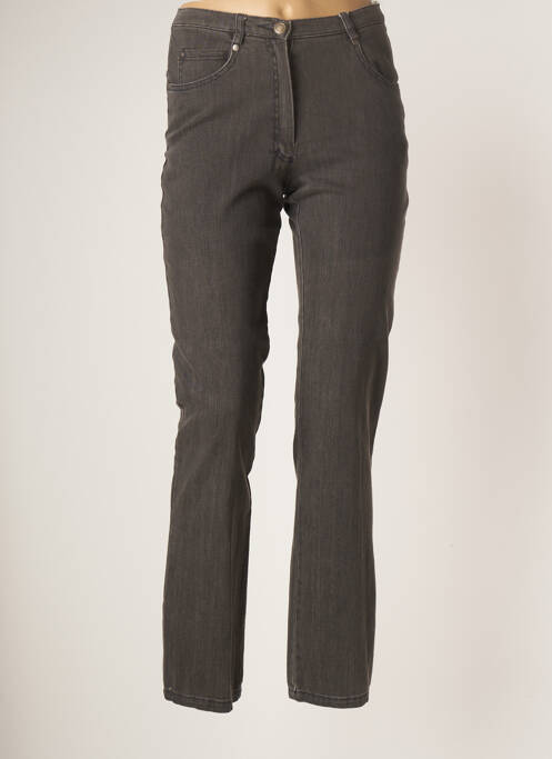 Blugi cu croială dreaptă gri MERI & ESCA femeie