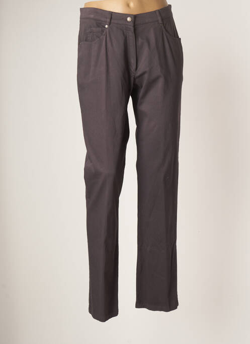 Pantalon drept violet GUY DUBOUIS femeie