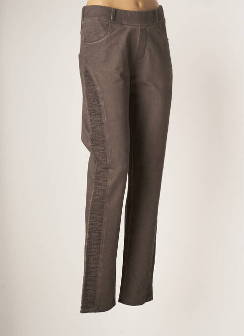 Pantalon slim maro MERI & ESCA femeie