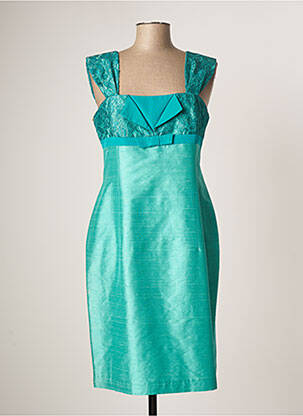 Rochie midi verde PAULE VASSEUR femeie