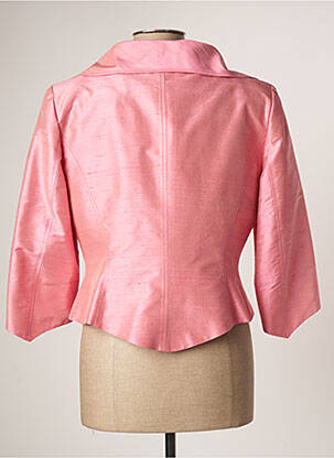 Jachete casual guler tip costum roz PAULE VASSEUR femeie
