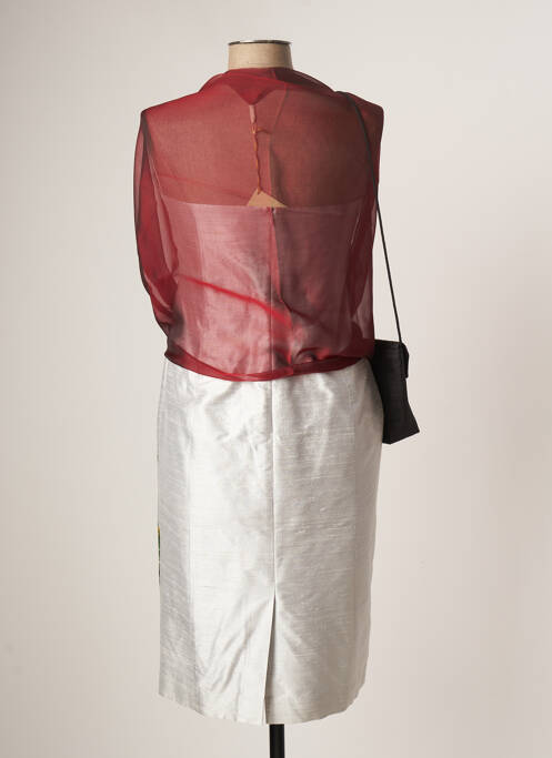 Rochie scurtă gri PAULE VASSEUR femeie