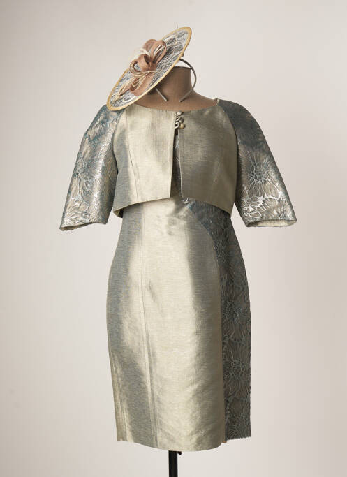 Set rochie tip jachetă lejeră verde PAULE VASSEUR femme