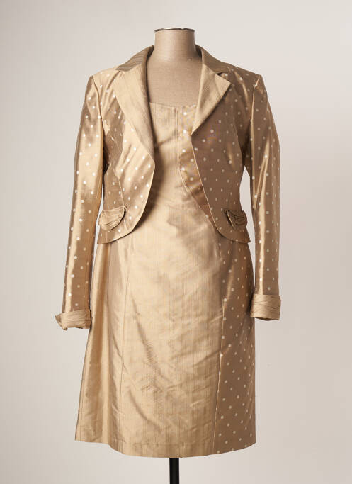 Set rochie bej PAULE VASSEUR femeie