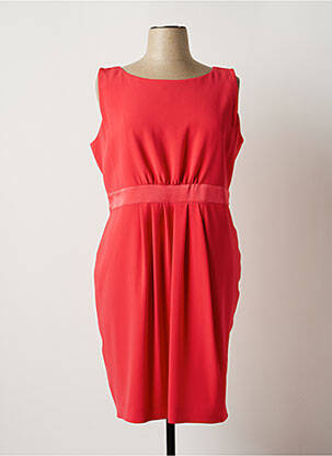 Rochie midi roz PAULE VASSEUR femeie