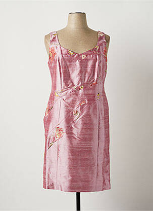 Rochie midi violet PAULE VASSEUR femeie