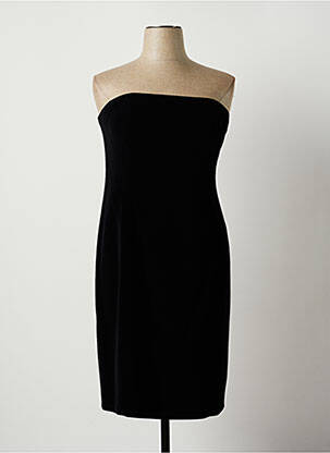 Rochie scurtă fără mâneci fără mâneci negru PAULE VASSEUR femeie