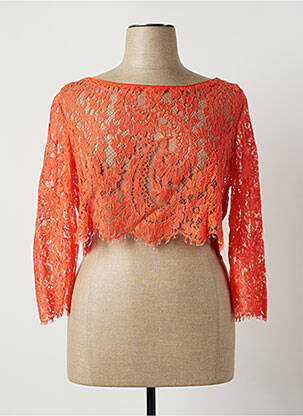 Top portocaliu PAULE VASSEUR femeie