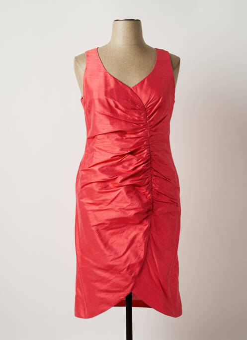 Rochie midi roz PAULE VASSEUR femeie