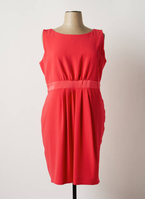 Rochie midi roz PAULE VASSEUR femeie