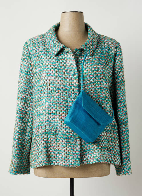 Jachete elegante albastru PAULE VASSEUR femeie