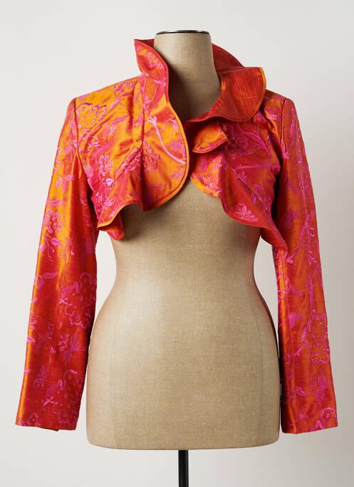 Jachete elegante portocaliu PAULE VASSEUR femeie