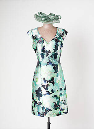 Rochie scurtă verde PAULE VASSEUR femeie