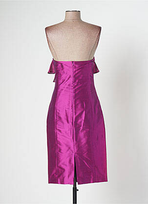 Rochie scurtă fără mâneci fără mâneci violet PAULE VASSEUR femeie