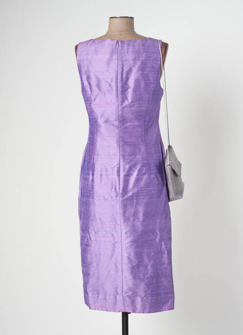 Rochie midi violet PAULE VASSEUR femeie