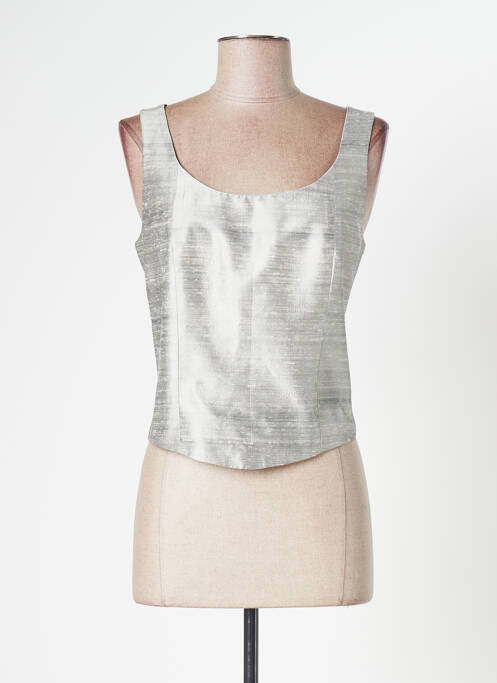 Top gri PAULE VASSEUR femeie