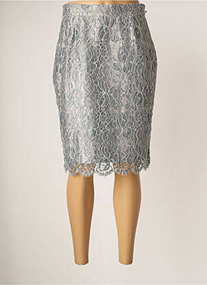 Fustă midi gri PAULE VASSEUR femeie